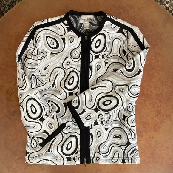Joseph Ribkoff Zippered Jacket - Picture 1 of 9
